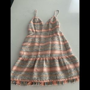 Lovers & Friends Tweed Pink & Grey Dress - Size M